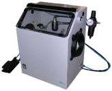 Prima /P - stacjonarna piaskarka z manometrem , filtrem powietrza i regulatorem ciśnienia